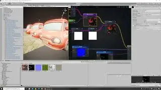 AmplifyShader 04 앰플리 파이 쉐이더와 쉐이더 그래픽 기초 비교
