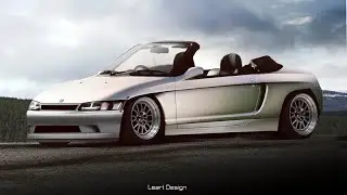 Honda Beat Wide Body Modified Photoshop