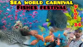 DANGEROUS FISHES🐠🐋🐟KA MELA | Sea World🐳🐬🐟🐧Carnival@hussan91#Vlog 34 #amritsar #viral #fish #amazing