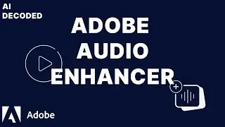 Adobe Audio Enhancer ( Easy Tutorial )