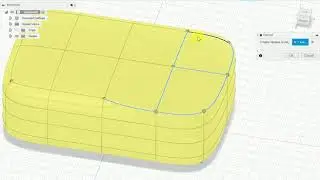 Uncrese (form) in Auto desk fusion FUSION 360