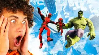 ADOPTED by SUPERHEROES in GTA 5!