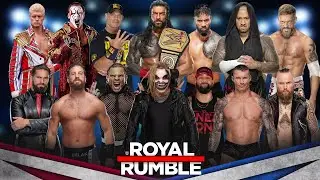 STING IS BACK | WWE 2K24 30 MAN ROYAL RUMBLE MATCH GAMEPLAY!