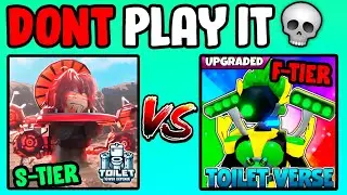 TIER LIST of TOILET TOWER DEFENSE GAMES...
