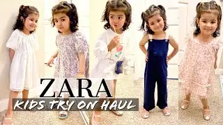 ZARA Kids Haul 2020 | Summer and Spring Outfits Ideas for Toddler Girls | Back to School Outfits