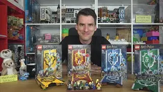 Eine Reihe Steine für 35€: LEGO® Harry Potter Haus Banner 76409 76410 76411 76412