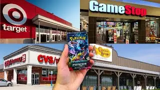 Opening Pokemon Cards From EVERY Store!
