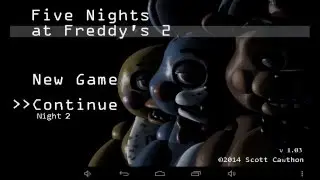 JUGANDO FNAF2 NOCHE 2 Y ME MATA TOY CHICA:(  + MINIGAME SECRETO!!!!!!!!!!!!!!