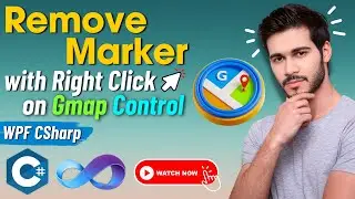 The Power of Gmap | Remove Marker with Right Click on Gmap Control WPF Csharp