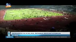 Heboh! Persebaya Kalah, Bonek Nggae Kisruh
