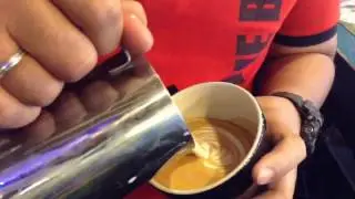 Latte art,Take it slow