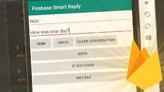 How to use Firebase ML Kit, Smart Reply on Android