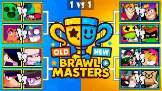 OLD BRAWLERS vs NEW | Who Is The Best Brawler | Brawl Stars Tournament | Mina & Ziggy | New Brawlers