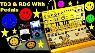 Acid On The Rocks - TD3 Behringer TD-3 - RD6 Drum Machine RD-6 - MS- 70CDR - FX600