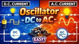 Oscillator Explained: How DC Converts to AC | Electronics Basics