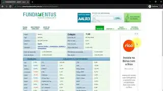 Speed Coding - Web Scraping - Dados de ações da Bovespa | Brazilian Stock Exchange stock data