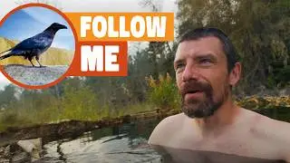Guided by a Raven, I discover a Hot Spring in Canadas Remote North | Ep 32