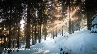 Fotografieren im Schnee