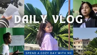 A Cozy And Calm Day With Me! Feeling Sick | A Day In My Life #dailyvlog 