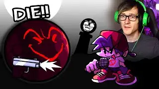 Friday night funkin' vs cheeky is very strange and scary