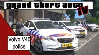 GTA 4 Volvo V40 police car [NL]