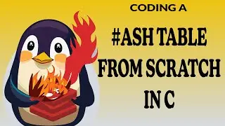 Project: Coding a #ash table from scratch, in C