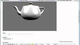 3DS Max Web Publishing Tutorial - Step 3