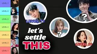 The 7 Levels Of Kpop Vocalists Tier List