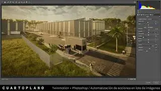 Procesos 4P – Post-producción de renders (Twinmotion + Photoshop)