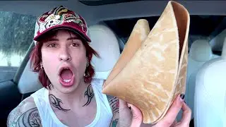 Eating THE WORLDS LARGEST Fortune Cookie (Full Stream)