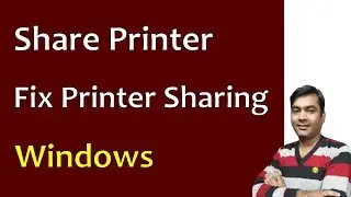 Printer Sharing Error 0x000006d9 - Printer sharing on windows 7 (Hindi)