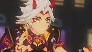 Itto talk about his vision [Genshin Animation]