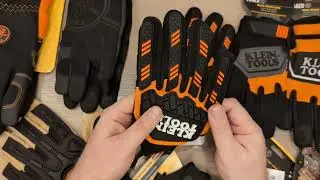 Обзор перчаток Klein Tools . Milwaukee нервно курит в сторонке ))