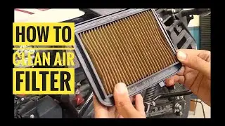 #airfilter #bike HOW TO CLEAN AIR FILTER IN BIKES FT. VISHWAS ,SACHIN , ISHAN