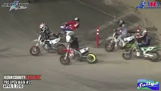 AMA Supermoto at Kern County Raceway Open Pro Main 2   April 9, 2016
