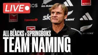 LIVE 🔴 Razor reveals team for first Springboks Test | Press Conference (Johannesburg)