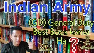 Indian Army Genaral Duty(GD) Best Book konsa he