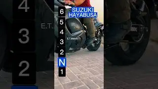 Maximum speed for each gear on a Suzuki Hayabusa