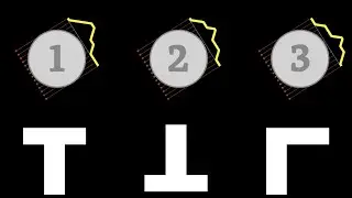 Tomographic mystery involving the letter T