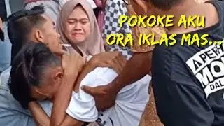 istri nya nangis saat suami nya mendem jaranan