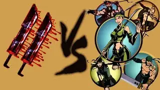 Shadow Fight 2 КРОВАВЫЕ МЕЧИ ТИТАНА против Телохранителей ОСЫ
