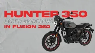 Royal Enfield Speed Modeling in Autodesk Fusion 360 #autodesk #fusion360 #hunter350royalenfield