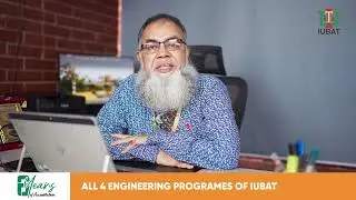 BAETE Accreditation from IEB for BSc in Civil Engineering of IUBAT | Prof. Dr. Md. Monirul Islam