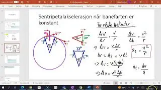 Fysikk 2   2C Sirkelbevegelse