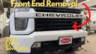 Front Bumper Removal 2021 Chevy Silverado