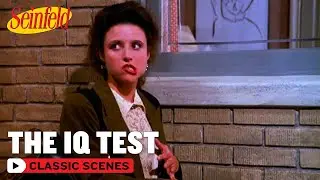 Elaine Takes An IQ Test For George | The Café | Seinfeld