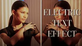 Electric Text Effect | After Effects