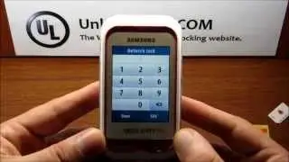 How To Unlock Samsung Champ C3300/C3300K/C3303/C3303i By Unlock Code. - UNLOCKLOCKS.com