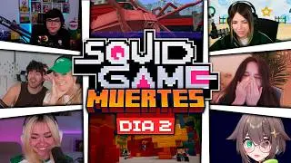 TODAS LAS MUERTES DEL DIA 2 | SQUID CRAFT 3 | KARMA PLUS