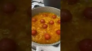 Вкусный ужин на сковороде 